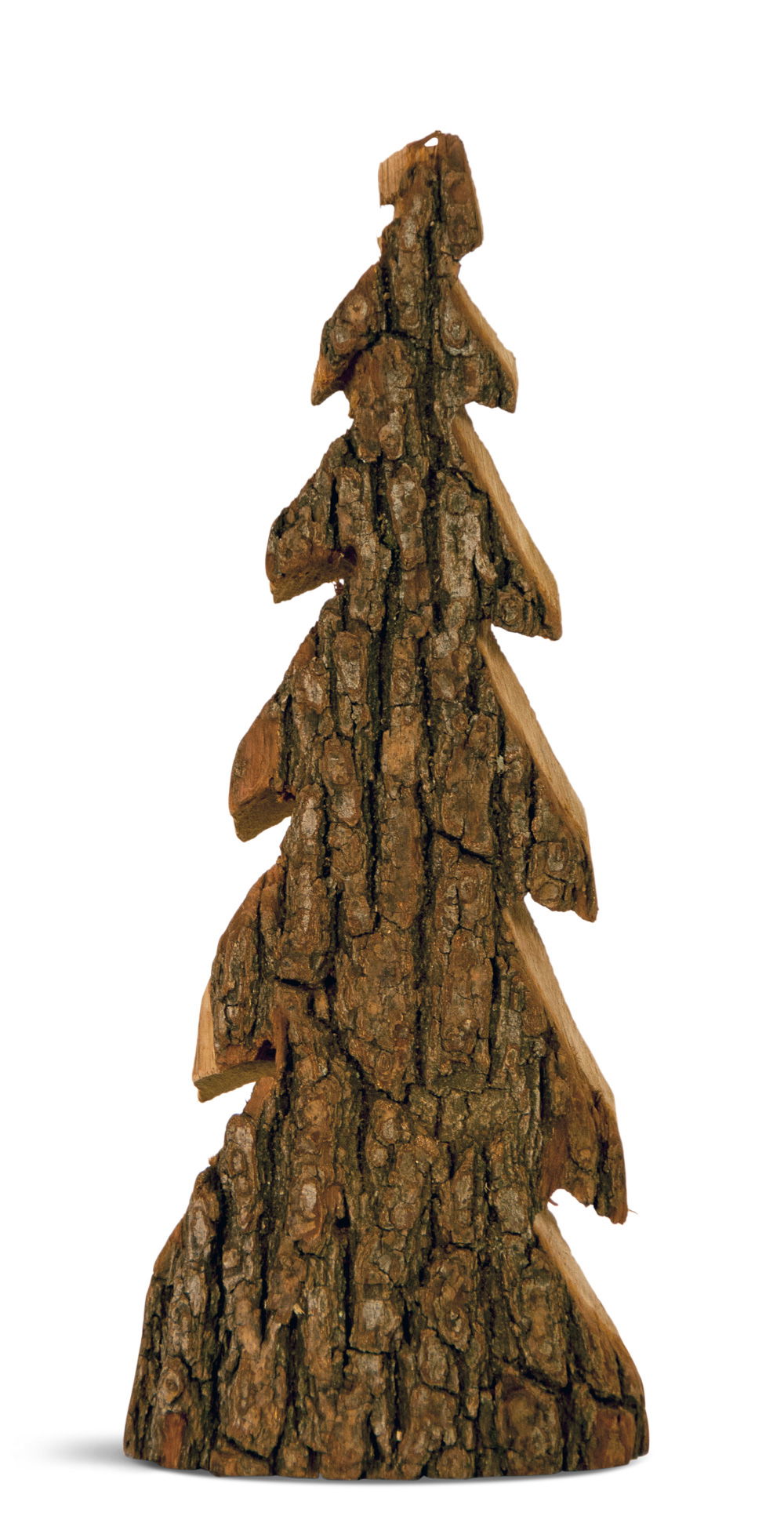 Juletræ med bark - flere størrelser