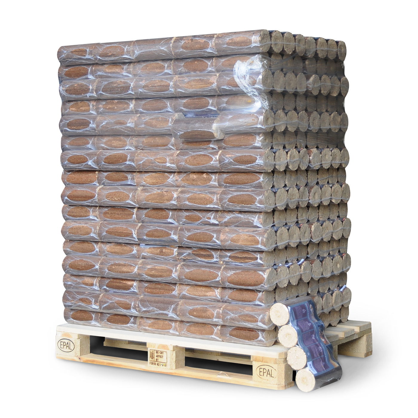 Deluxe Bøgebriketter Premium - 960 kg