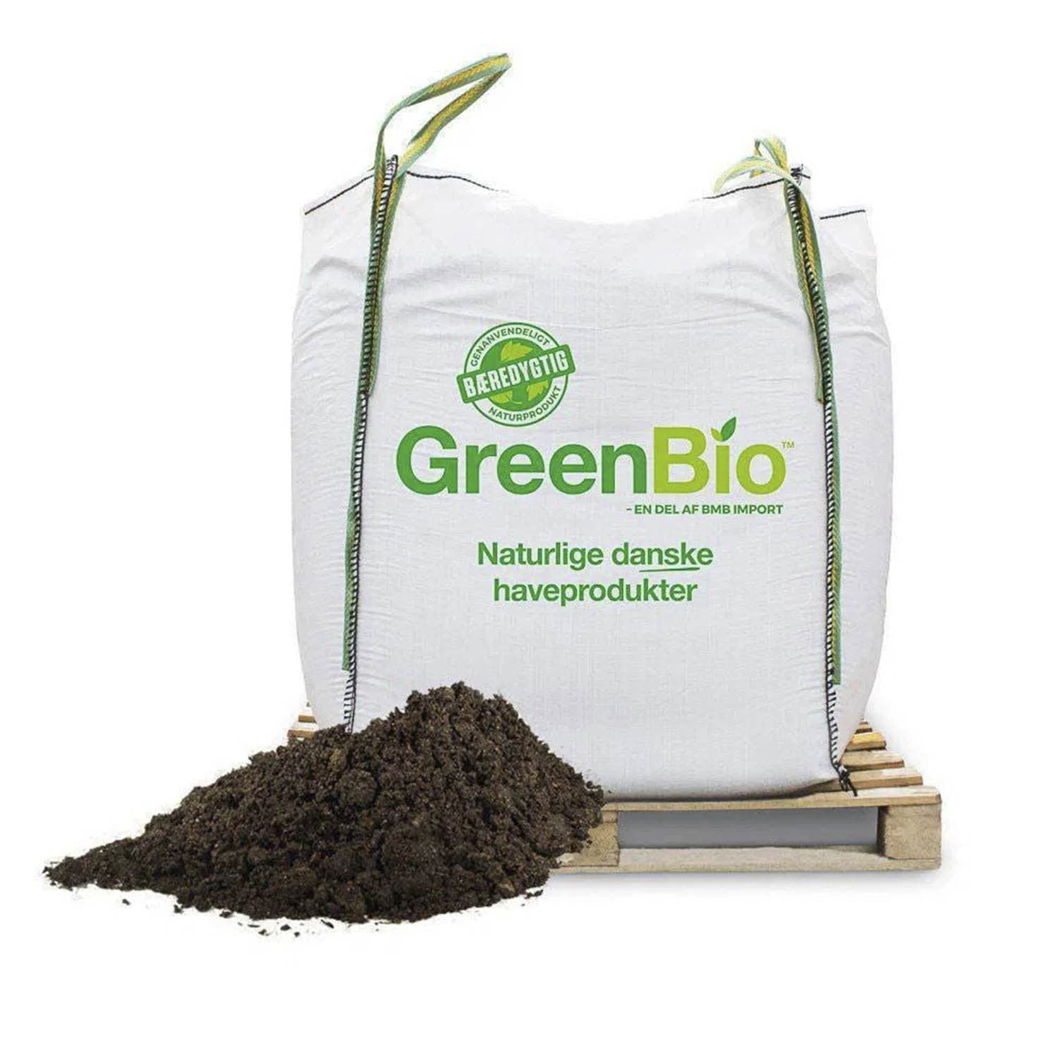 GreenBio naturlig dansk havejord i bigbag