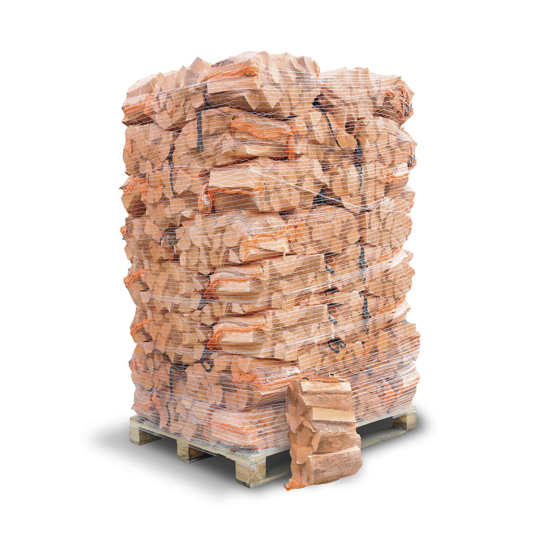 Optændingsbrænde i sække - 270 x 15 liter