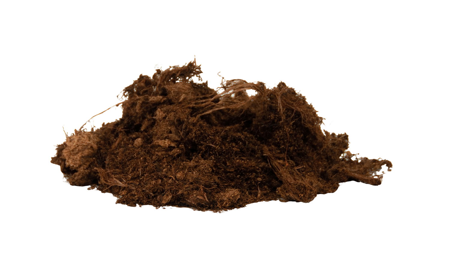 Løs brun kokostorv til plantning og jordforbedring
